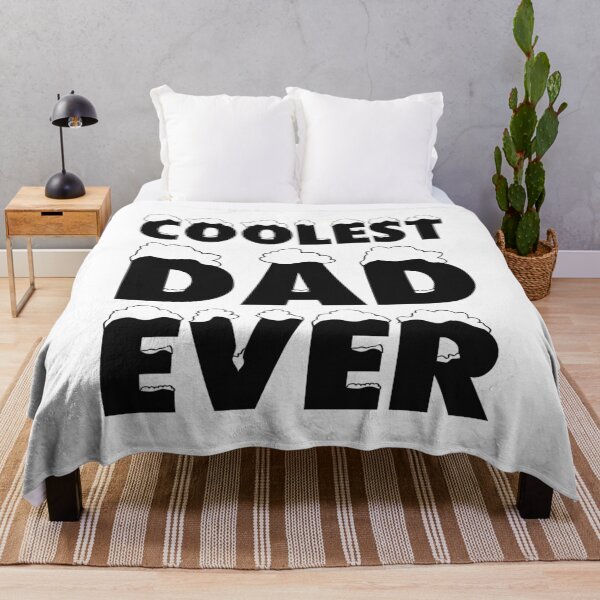 Item preview, Funny Coolest Dad Ever Father's Day Typography Quote designed and sold by Hommie9977.
