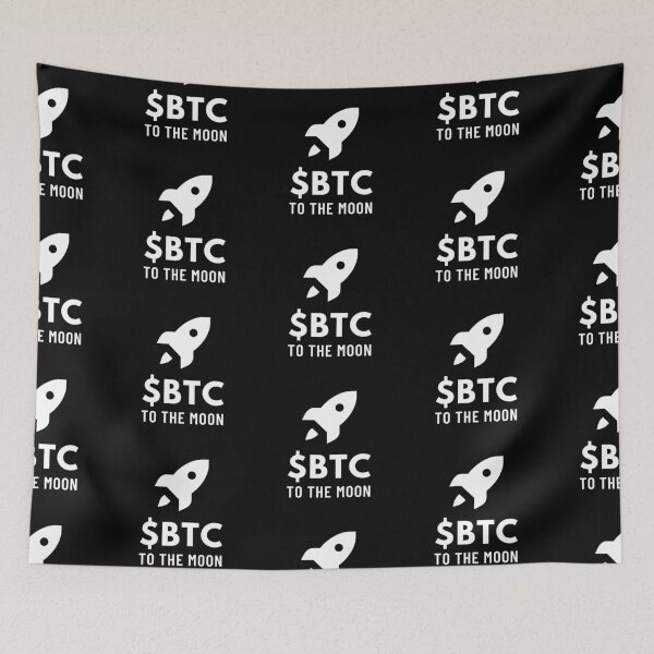 Artikelvorschau, BTC Bitcoin zum Mond $ BTC entworfen und verkauft von reallyrealnow.