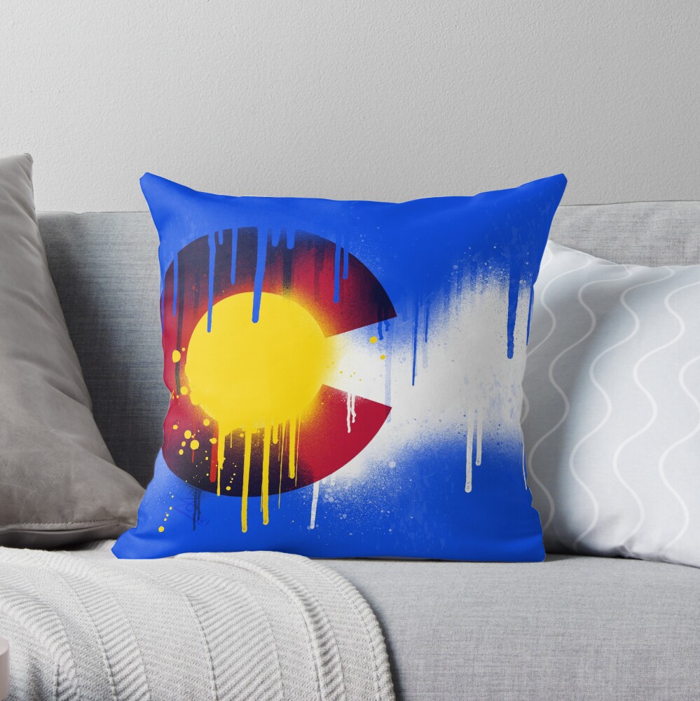 Item preview, Throw Pillow designed and sold by that5280lady.