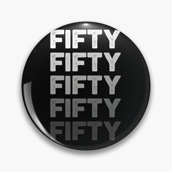 Item preview, 50th Adult Birthday, Favorite Number # Fifty, Sports Grey designed and sold by The Princess Saves Herself.