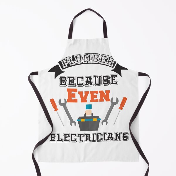 Item preview, Plumber Because Even Electricians Need Heroes t-shirt designed and sold by Perfectstyles.