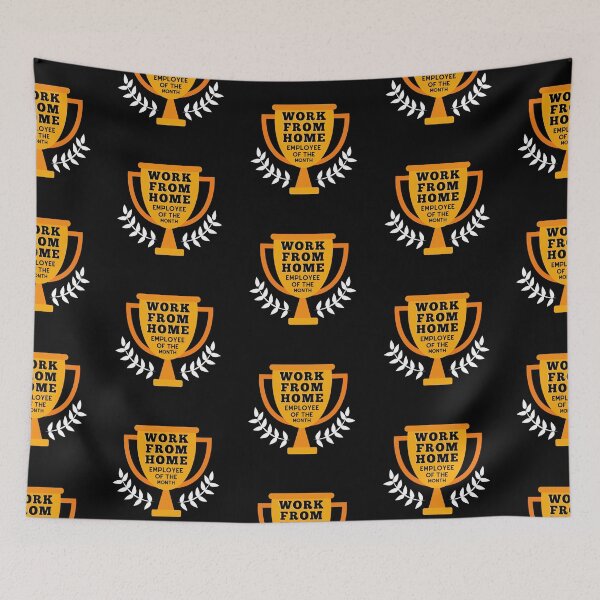 Item preview, Work From Home Employee Of The Month designed and sold by reallyrealnow.