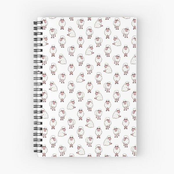 Item preview, Sheeps on White designed and sold by KittenPokerUK.