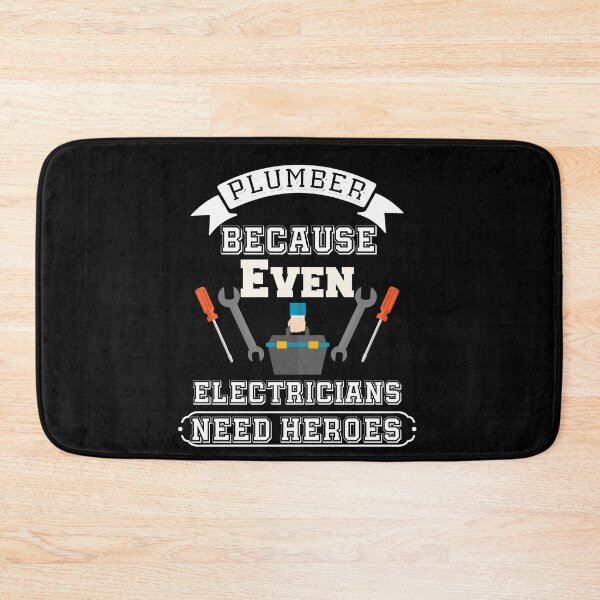 Item preview, Plumber Because Even Electricians Need Heroes t-shirt designed and sold by Perfectstyles.