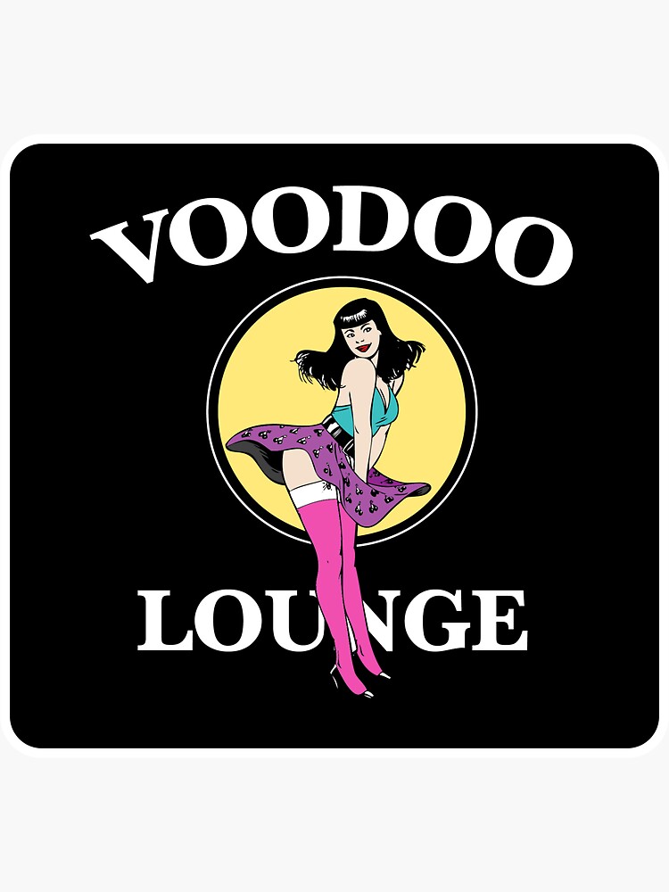 Voodoo Lounge  Sticker