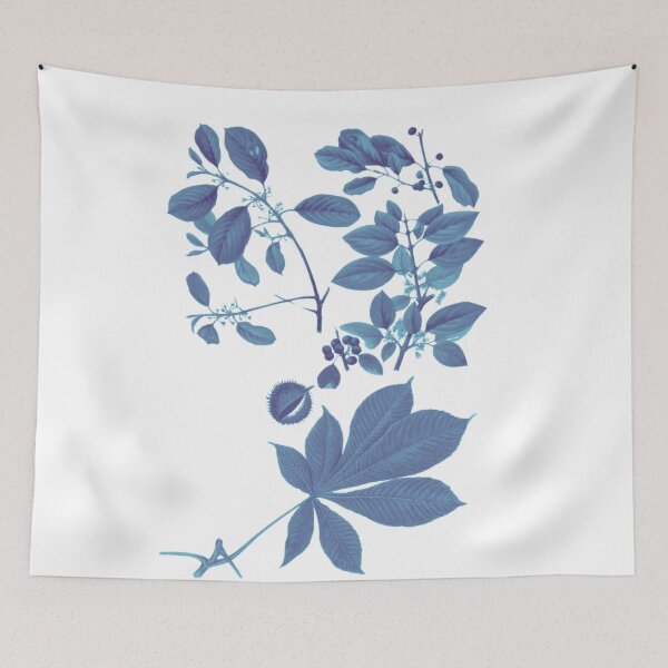 Item preview, Gorgeous faded blue leaves designed and sold by PhabulousPhoenx.