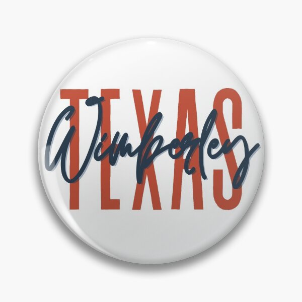 Item preview, Wimberley Texas // Script Design // State Flag Colors designed and sold by KylieBeth Designs.