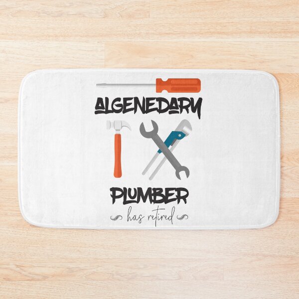 Item preview, algenedary plumber has retired  t-shirt  designed and sold by Perfectstyles.