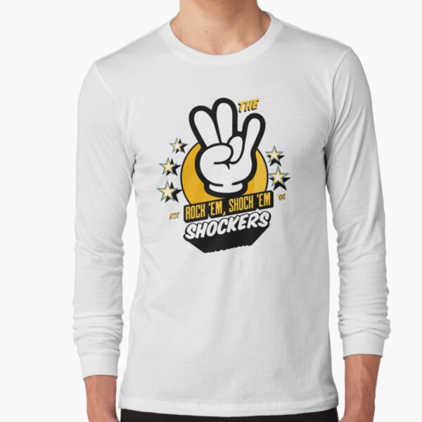 Wichita State Shockers SHOCKER Hand Sign Long Sleeve Shirt