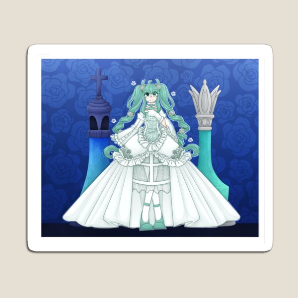 Item preview, rosa bianca miku designed and sold by Nuggets-Art.
