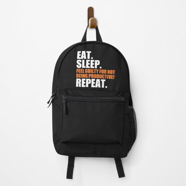 Item preview, Eat, sleep, feel guilty for not being productive, repeat designed and sold by Bojkiw.