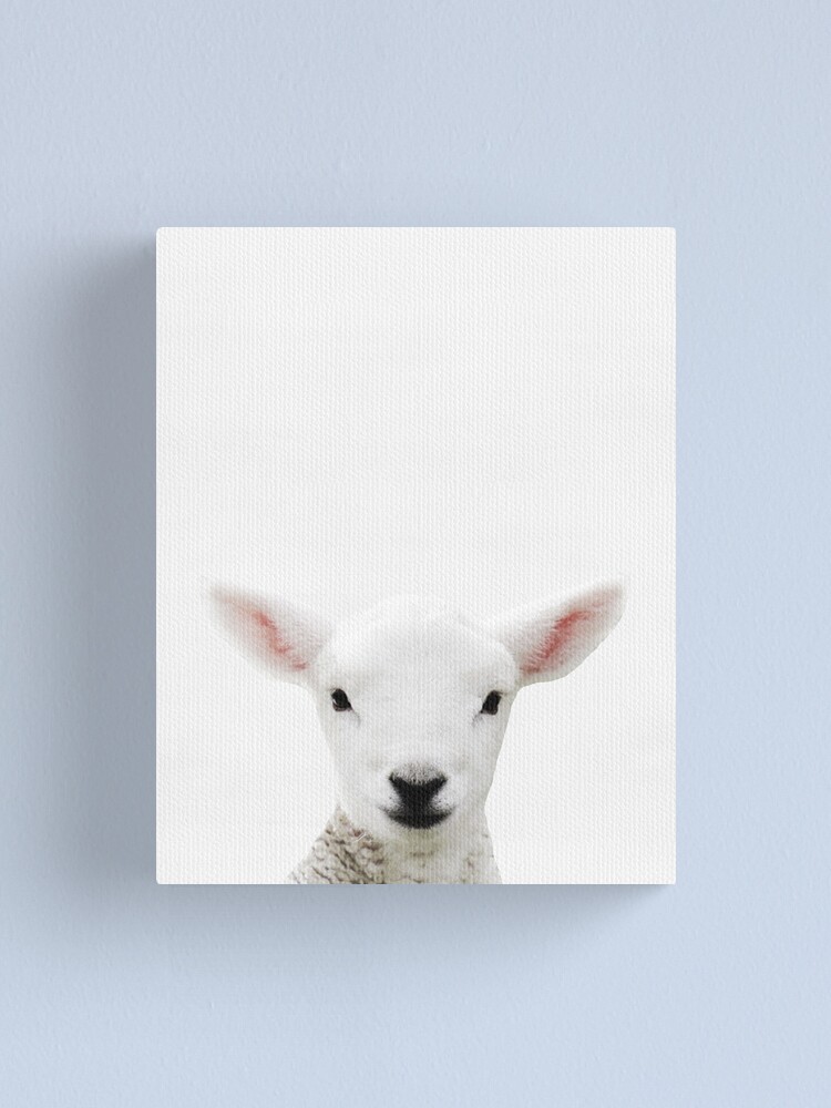 lamb nursery wall art