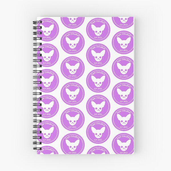 Item preview, Super Chihuahua - purple and white designed and sold by super-chihuahua.