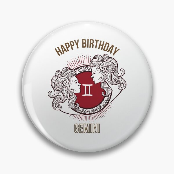Item preview, Birthday Gemini, Gemini Zodiac Sign, May June Babies designed and sold by Black11Flamingo.