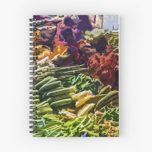 Artikelvorschau, Frauen, die Gemüse auf einem Markt in Bali, Indonesien verkaufen entworfen und verkauft von Michael Brewer.
