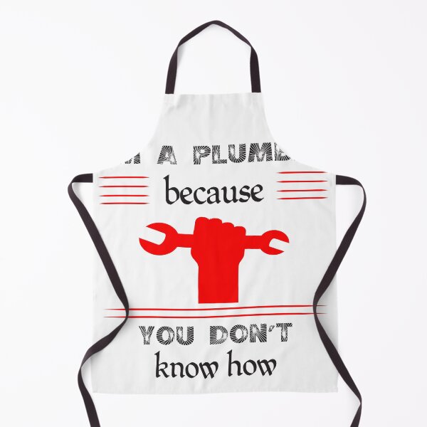 Item preview, I'm a Plumber because you don't know how t-shirt designed and sold by Perfectstyles.