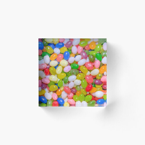 Item preview, Fotografía de caramelos coloridos de Gourmet Jelly Beans designed and sold by patternsoup.