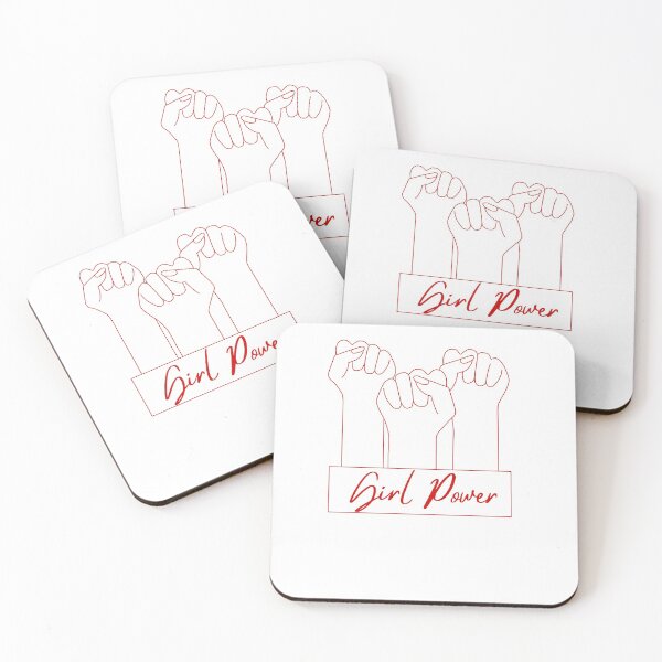 Item preview, Girl Power line art in Red designed and sold by fjakaseason.