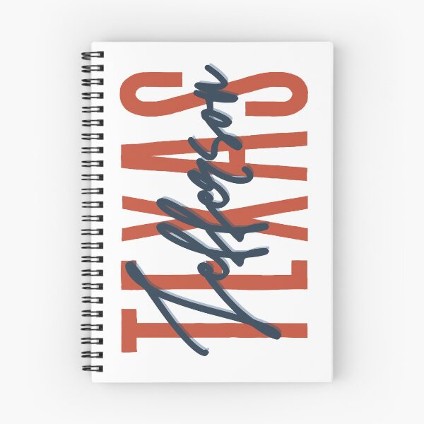 Item preview, Jefferson Texas // Script Design // State Flag Colors designed and sold by KylieBeth Designs.