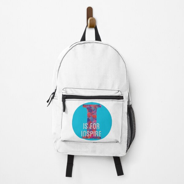 Item preview, Colorful Drops letter ‘I is for Inspire’ monogram designed and sold by AMSonArt.