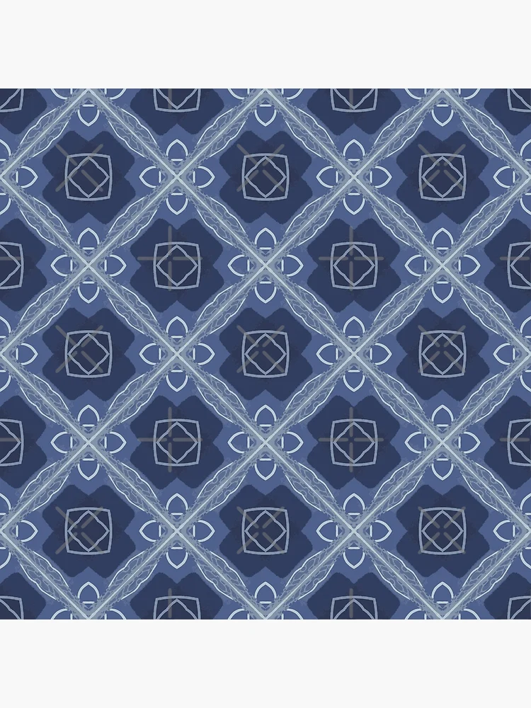 Thumbnail 4 of 4, Clock, Traditional Batik Pattern 21 designed and sold by SenangDesign.