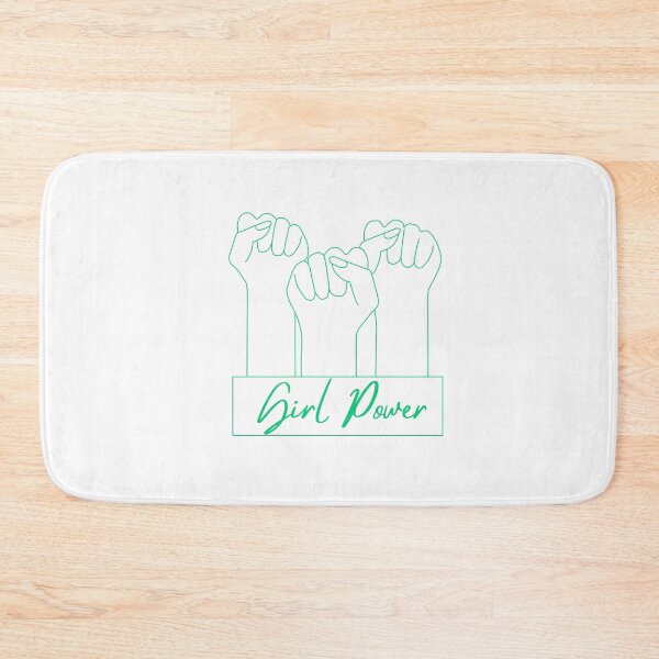 Item preview, Girl Power line art in Mint designed and sold by fjakaseason.