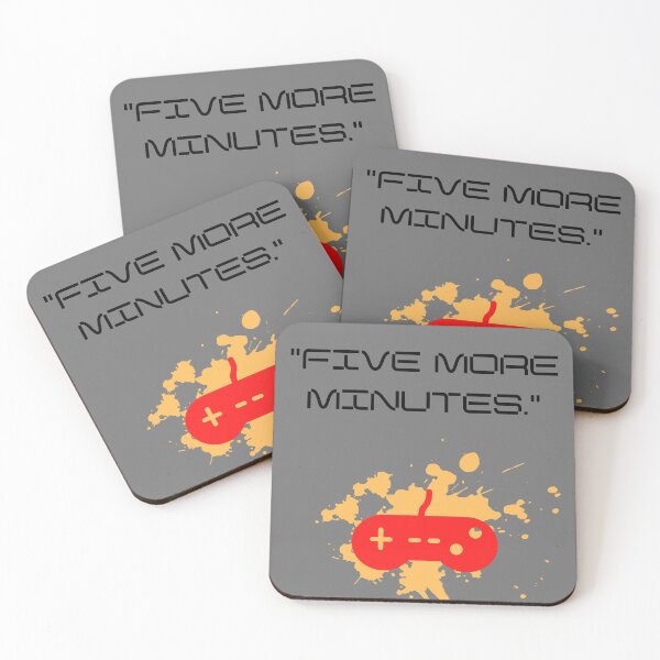 Item preview, Five More Minutes designed and sold by Leilah the Book Dragon.
