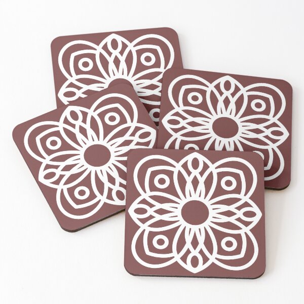 Item preview, # 161 - Flower mandala - Small flower in mandala pattern - Kook Art designed and sold by KookArt.
