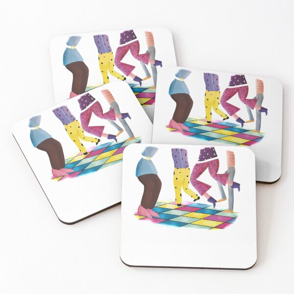 Item preview, The Dancefloor (White) designed and sold by flockadoodle.