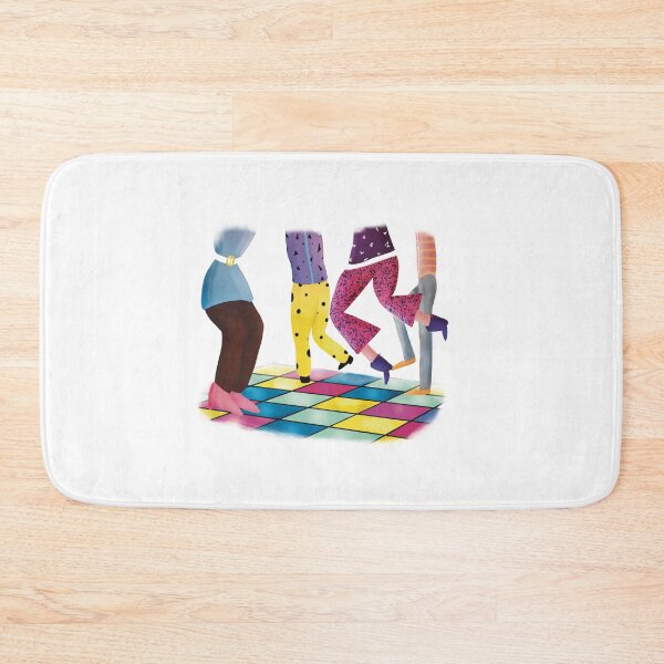 Item preview, The Dancefloor (White) designed and sold by flockadoodle.
