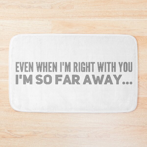 Item preview, So Far Away (Grey) designed and sold by UnicornPeeps.