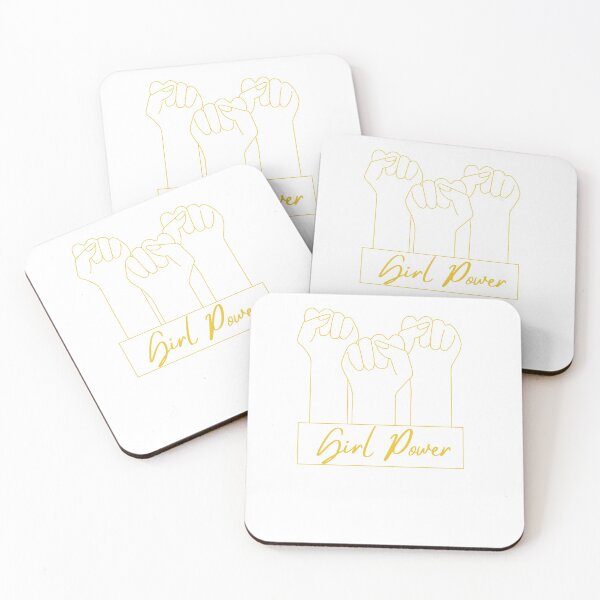 Item preview, Girl Power line art in Gold designed and sold by fjakaseason.