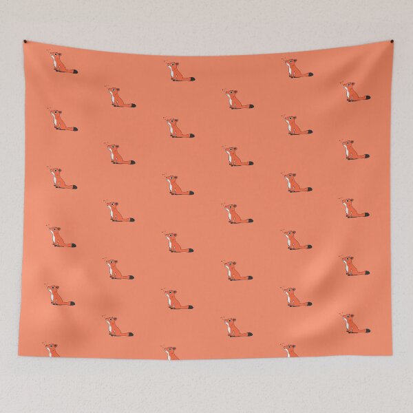 Item preview, Bork the Peach Fox designed and sold by jastinamor.