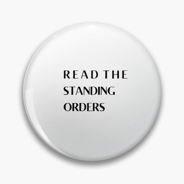 Item preview, Read The Standing Orders, Read Them Understand Them designed and sold by dress-in.