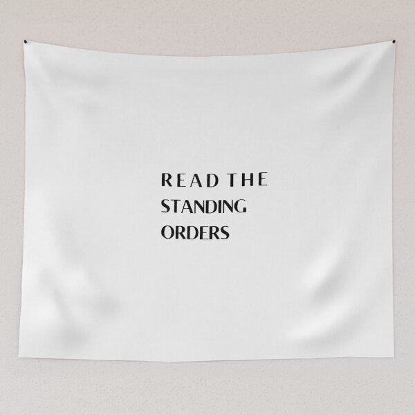 Item preview, Read The Standing Orders, Read Them Understand Them designed and sold by dress-in.