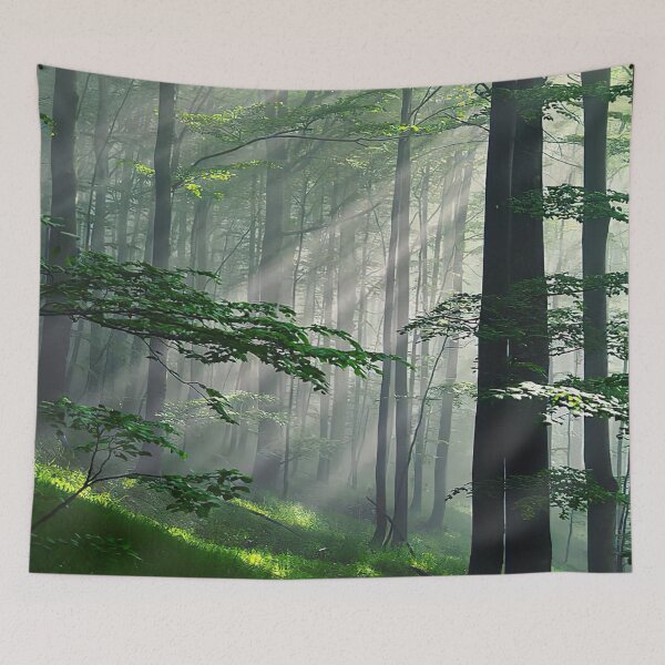 Item preview, Amidst the green forest and in the heart of nature among the trees and above the dew of green grass and strings of sunlight designed and sold by Williams Anderson.