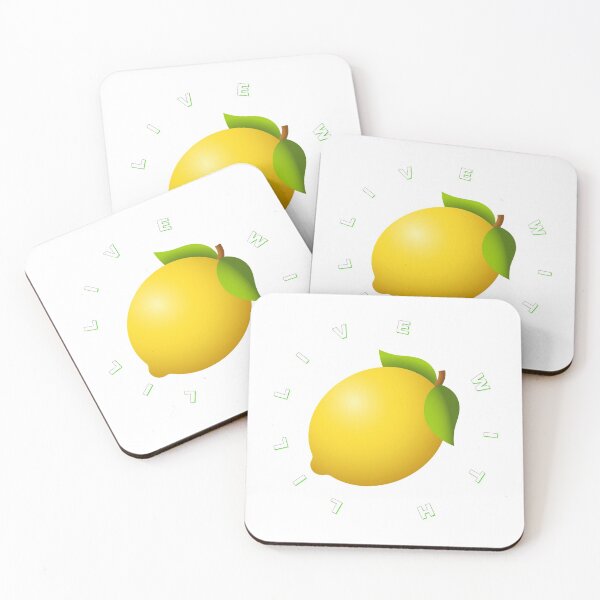 Item preview, LIVE WITH LIL - LEMON designed and sold by Agent34.