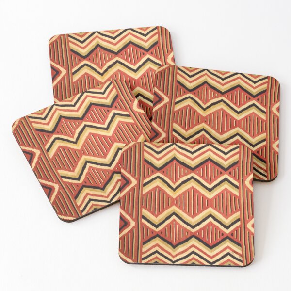 Item preview, Red and Yellow Native American Navaho Museum Art Weave designed and sold by Midwest-Goods.
