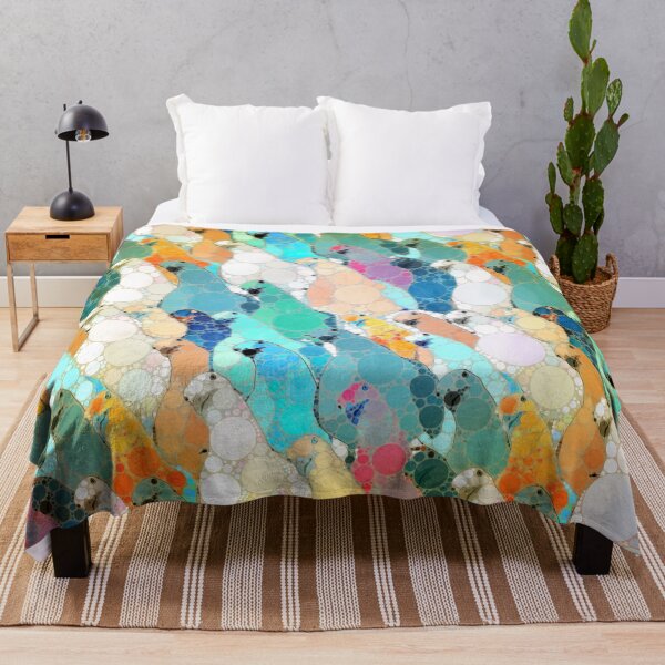 Item preview, Bird Pattern Design (Funky Tondos Multicolor Bird Décor Design) designed and sold by MindCereal.