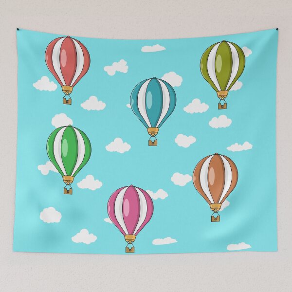 Aperçu de l'œuvre Modèle de ballon à air chaud créée et vendue par MDKawaii.