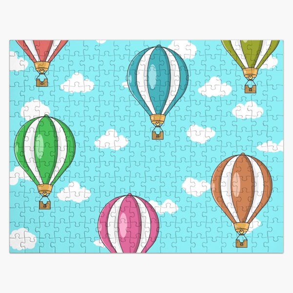 Item preview, Hot air balloon pattern designed and sold by MDKawaii.