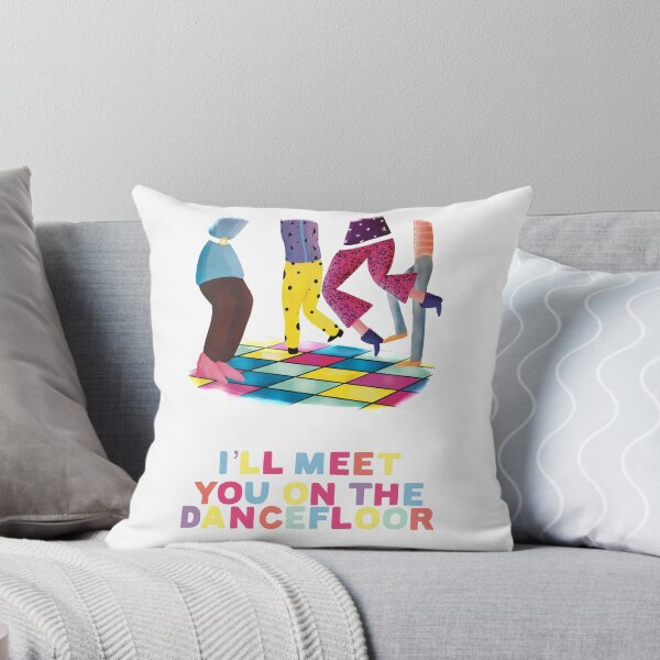 Item preview, I’ll Meet You On The Dancefloor (White) designed and sold by flockadoodle.