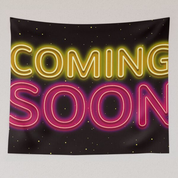 Item preview, Neon coming soon designed and sold by Qitchup.