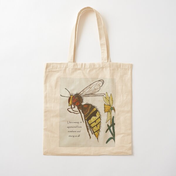 Wasp sting Cotton Tote Bag