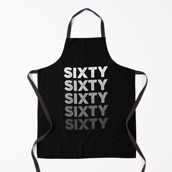 Item preview, 60th Adult Birthday, Favorite Number # Sixty, Sports Grey designed and sold by The Princess Saves Herself.