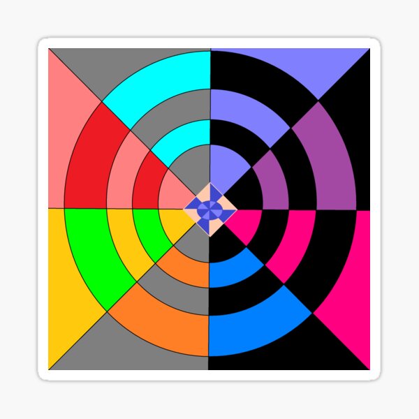 spinning wheel Sticker