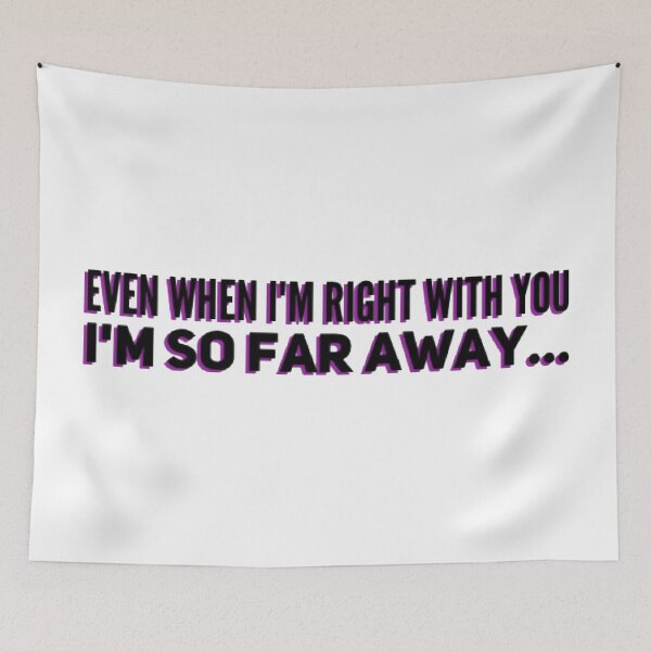 Item preview, So Far Away (Version #6) designed and sold by UnicornPeeps.