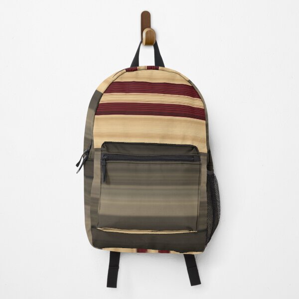 Item preview, Rich Gold Burgundy Brushed Silver Stripes designed and sold by Sheila Wenzel Ganny.