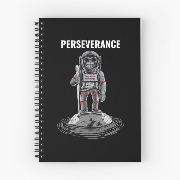 Item preview, ape in space,defiant, ready to explore, primate astro space cadet designed and sold by SuperiorPrints.