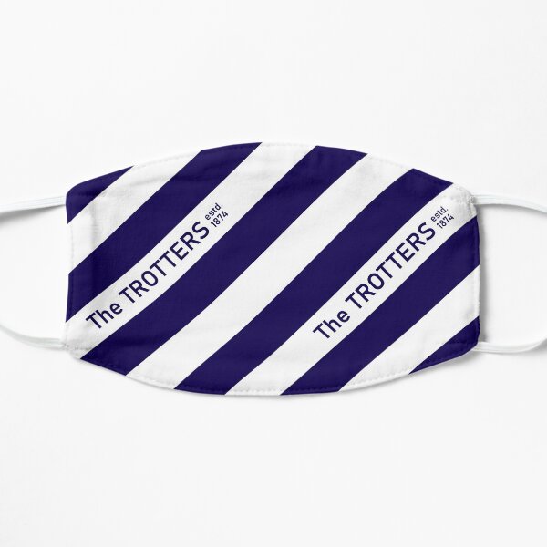 BWFC - Trotters Footy Stripes Flat Mask